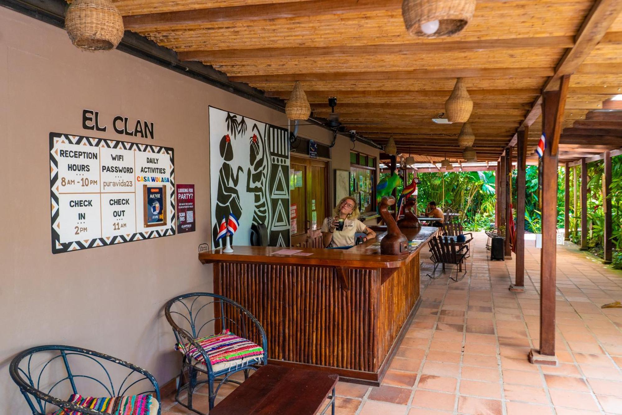 El Clan Hostel Puerto Viejo de Talamanca Esterno foto